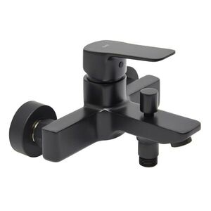 Vaňová batéria SAT Cube Way bez sprchového setu 150 mm čierna matná CU222C CU222C vyobraziť