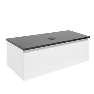 Kúpeľňová skrinka s krycou doskou SAT B-WAY 99x30x45 cm biela lesk BWAY100WZ BWAY100WZ vyobraziť