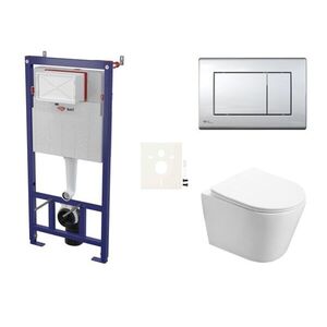 Závěsný WC set do lehkých stěn / předstěnová SAT Infinitio SIKOSSIN21K SIKOSSIN21K vyobraziť