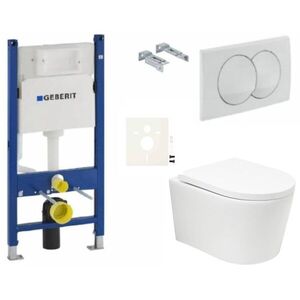 Závesný WC set Geberit do ľahkých stien / predstenová SAT BREVIS SIKOGESBRTORD01 SIKOGESBRTORD01 vyobraziť