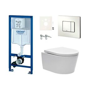 Cenovo zvýhodnený závesný WC set Grohe do ľahkých stien / predstenová montáž + WC SAT Brevis SIKOGRSBR2S SIKOGRSBR2S vyobraziť