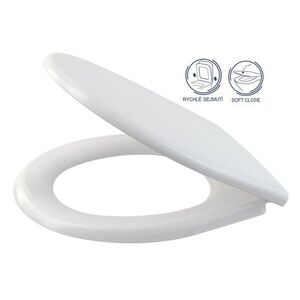 CERSANIT - SEDADLO PRESIDENT NEW DUROPLAST SOFT-CLOSE K98-0074 vyobraziť