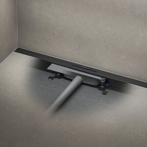 SET Sprchový žľab Kaldewei Flowline Zero 90 cm nerez čierna mat a odtoková súprava FlowDrain Regular 940000010676+687744800000 KALDEWEISET10 vyobraziť