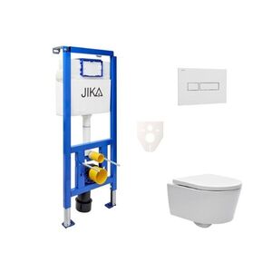 Cenově zvýhodněný závěsný WC set Jika do lehkých stěn / předstěnová montáž + WC SAT Brevis SIKOJSW1 SIKOJSW1 vyobraziť