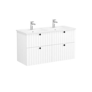 Kúpeľňová skrinka s umývadlom VitrA Root 120x67x46 cm biela mat ROOTG120WINTS ROOTG120WINTS vyobraziť