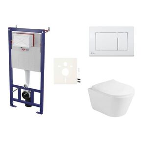 Cenově zvýhodněný závěsný WC set SAT do lehkých stěn / předstěnová montáž + WC Glacera Ava SIKOSSAVA20K SIKOSSAVA20K vyobraziť