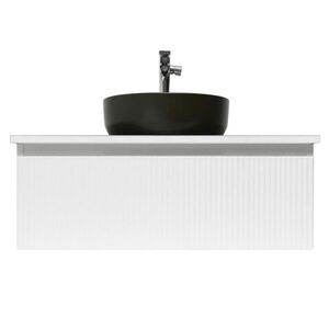 Kúpeľňová skrinka s umývadlom a batériou SAT Evolution 98x30x44, 8 cm biela mat SATEVO100WMDBUC SATEVO100WMDBUC vyobraziť