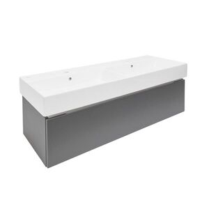 Kúpeľňová skrinka s umývadlom SAT Feel 120x30x46 cm antracit mat SATFEEL120ANTU2 SATFEEL120ANTU2 vyobraziť