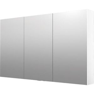 Zrkadlová skrinka Naturel 120x72 cm lamino biela lesklá GALCA1120BL GALCA1120BL vyobraziť