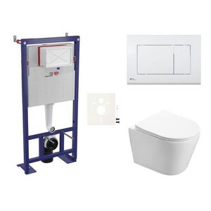 Cenově zvýhodněný závěsný WC set SAT do lehkých stěn / předstěnová montáž + WC SAT Infinitio SIKOSSIN20 SIKOSSIN20 vyobraziť