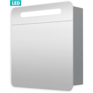 Naturel - Zrkadlová skriňa 60 cm, 1 dvere ľavé, LED osvetlenie, zásuvka + vypínač, IP44 GALPIR60LED GALPIR60LED vyobraziť