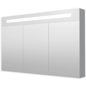 Naturel - Zrkadlová skriňa 120 cm s LED osvetlením, 3 dvere, zásvuka + vypínač, IP44 GALZS120LED GALZS120LED vyobraziť