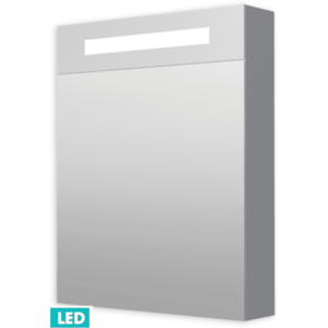 Naturel - Zrkadlová skriňa 60 cm s LED osvetlením, 1 dvere ľavé, zásvuka + vypínač, IP44 GALZS60LED GALZS60LED vyobraziť