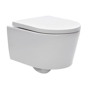 WC závesné SAT Brevis vrátane dosky softclose, zadný odpad SATBRE010RREXP SATBRE010RREXP vyobraziť