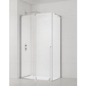 Sprchovací kút obdĺžnik 110x80 cm SAT Walk-In Xmotion SATBWIXMN110S80 vyobraziť