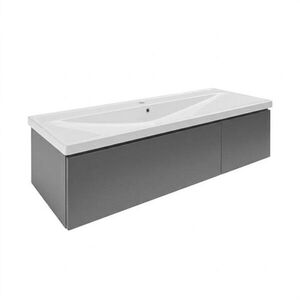 Kúpeľňová skrinka s umývadlom SAT Feel 120x30x44, 8 cm antracit mat SATFEEL2120ANTU5 SATFEEL2120ANTU5 vyobraziť
