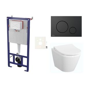 Cenově zvýhodněný závěsný WC set SAT do lehkých stěn / předstěnová montáž + WC VitrA Integra SIKOSSINTRESU68K SIKOSSINTRESU68K vyobraziť