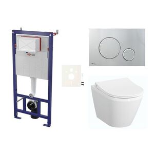 Cenově zvýhodněný závěsný WC set SAT do lehkých stěn / předstěnová montáž + WC VitrA Integra SIKOSSINTRESU71K SIKOSSINTRESU71K vyobraziť