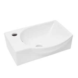 Umývadlo SAT Brevis 40, 5x28 cm otvor pre batériu vľavo SATBRE4028L SATBRE4028L vyobraziť