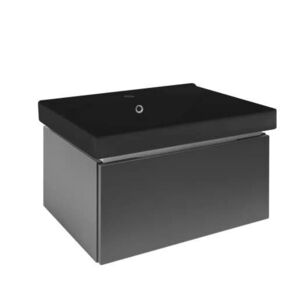 Kúpeľňová skrinka s umývadlom SAT Feel 60x30x46 cm antracit mat SATFEEL60ANTU1MB SATFEEL60ANTU1MB vyobraziť