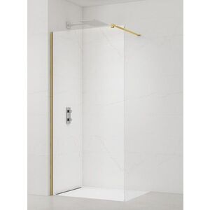 Sprchová zástena Walk-in 80 cm SAT vo farbe profilu zlatá lesk SATBWI80PRZ SATBWI80PRZ vyobraziť