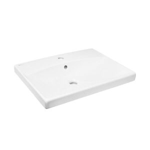 Umývadlo SAT Brevis 60x45 cm otvor pre batériu uprostred SATBRE6045S SATBRE6045S vyobraziť