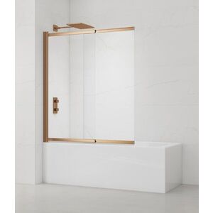 Vaňová zástena SAT Vision 140x120 cm brúsený rose gold SATVZVI120RG SATVZVI120RG vyobraziť