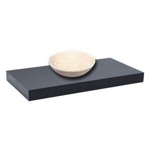 Doska pod umývadlo bez umývadla Naturel Dolce 100x8x50 cm čierna mat DO10050BL DO10050BL vyobraziť