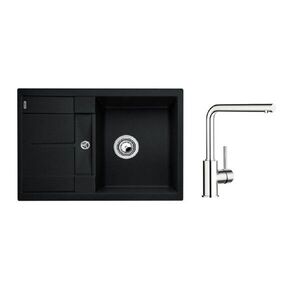 Set drezu a batérie Blanco Metra 45 S 78x50 cm antracit SETB3 SETB3 SETB3 vyobraziť