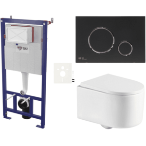 Závěsný WC set do lehkých stěn / předstěnová SAT SIKOSSREX7278K SIKOSSREX7278K vyobraziť