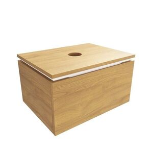 Kúpeľňová skrinka s krycou doskou SAT Feel 60x30x46 cm medový dub mat SATFEEL60DMD SATFEEL60DMD vyobraziť