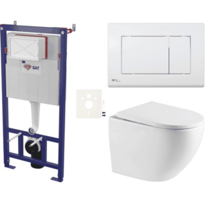 Závěsný WC set do lehkých stěn / předstěnová SAT SIKOSSTOR6720K SIKOSSTOR6720K vyobraziť
