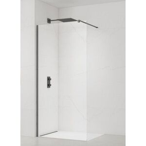 Sprchová zástena Walk-in 110 cm SAT vo farbe profilu PVD Gun metal SATBWI110PRGM SATBWI110PRGM vyobraziť