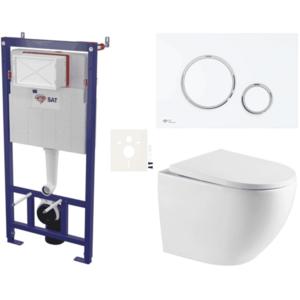 Závěsný WC set do lehkých stěn / předstěnová SAT SIKOSSTOR6776K SIKOSSTOR6776K vyobraziť