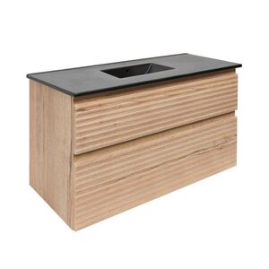 Kúpeľňová skrinka 2 zásuvková s umývadlom Naturel Savona 98x53x44, 8 cm dub Halifax mat SAVONA2100DHC SAVONA2100DHC vyobraziť
