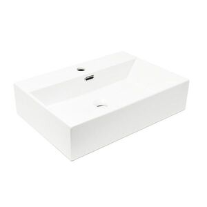 Umývadlo SAT Cube Way 60x42 cm otvor pre batériu uprostred SATCW6042 SATCW6042 vyobraziť
