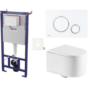 Závěsný WC set do lehkých stěn / předstěnová SAT SIKOSSTOR7276K SIKOSSTOR7276K vyobraziť