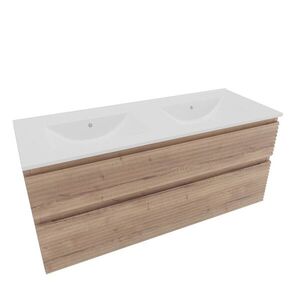 Koupelnová skříňka s umyvadlem Naturel Savona 118x53x44, 8 cm dub Halifax mat SAVONA2120DH SAVONA2120DH vyobraziť