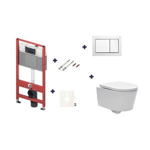 Cenovo zvýhodnený závesný WC set TECE do ľahkých stien / predstenová montáž + WC SAT Brevis SIKOTS2W0 SIKOTS2W0 vyobraziť