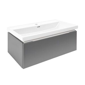 Kúpeľňová skrinka s umývadlom SAT Feel 80x30x44, 8 cm antracit mat SATFEEL80ANTU4 SATFEEL80ANTU4 vyobraziť