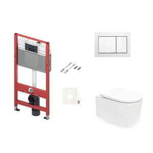 Závesný WC set do ľahkých stien / predstenová SAT SIKOTSREX72400 SIKOTSREX72400 vyobraziť
