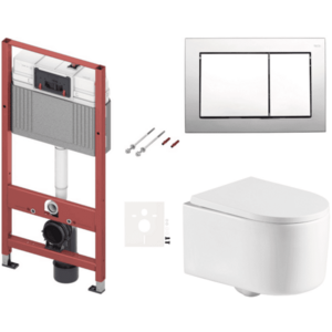 Závesný WC set do ľahkých stien / predstenová SAT SIKOTSREX72412 SIKOTSREX72412 vyobraziť