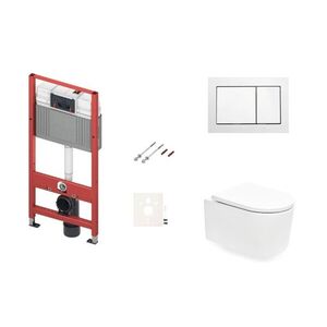Závesný WC set do ľahkých stien / predstenová SAT SIKOTSTOR72400 SIKOTSTOR72400 vyobraziť