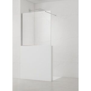 Sprchová zástena SAT Walk-in 110x100 cm na zníženú priečku SATWIS110 SATWIS110 vyobraziť