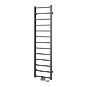 Radiátor kombinovaný Isan Fresh 150x40 cm stredové pripojenie čierny zamat DFRE15000400CSMS DFRE15000400CSMS vyobraziť