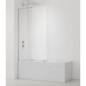 Vaňová zástena SAT Walk-In Xmotion 150x117, 5 cm chróm SATWIXMVZ150 SATWIXMVZ150 vyobraziť