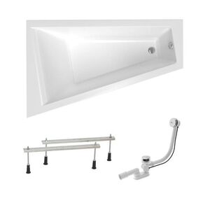 Asymetrická vaňa Laguna Idea Plus 160x100 cm akrylát ľavá SIKOID1600LAN SIKOID1600LAN vyobraziť