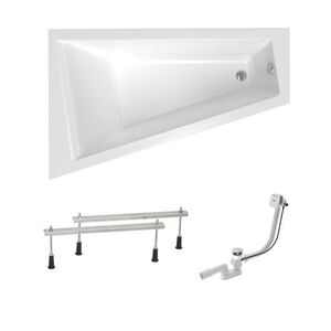 Asymetrická vaňa Laguna Idea Plus 160x100 cm akrylát ľavá SIKOID1600LAPN SIKOID1600LAPN vyobraziť
