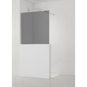 Sprchová zástena SAT Walk-in 100x100 cm na zníženú priečku chróm SATBWIS100KSPR SATBWIS100KSPR vyobraziť