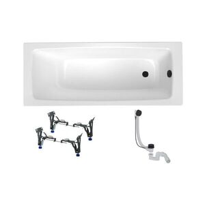 Obdĺžniková vaňa SAT Feel 160x70 cm smaltovaná oceľ ľavá aj pravá SATBVFEEL1606 SATBVFEEL1606 vyobraziť